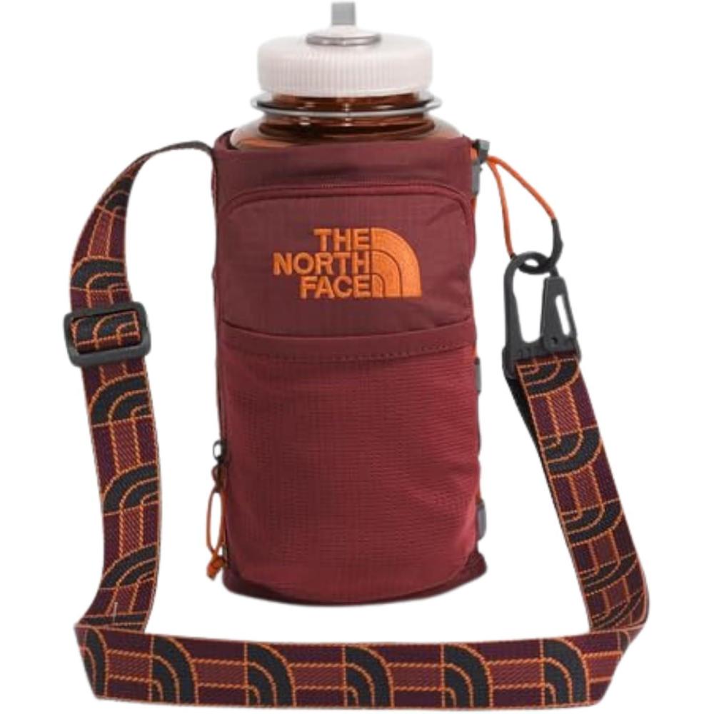 imageTHE NORTH FACE Borealis Water Bottle Holder Adjustable Strap WaterRepellent Finish External Pocket with Key HookSumacIron Bronze One Size