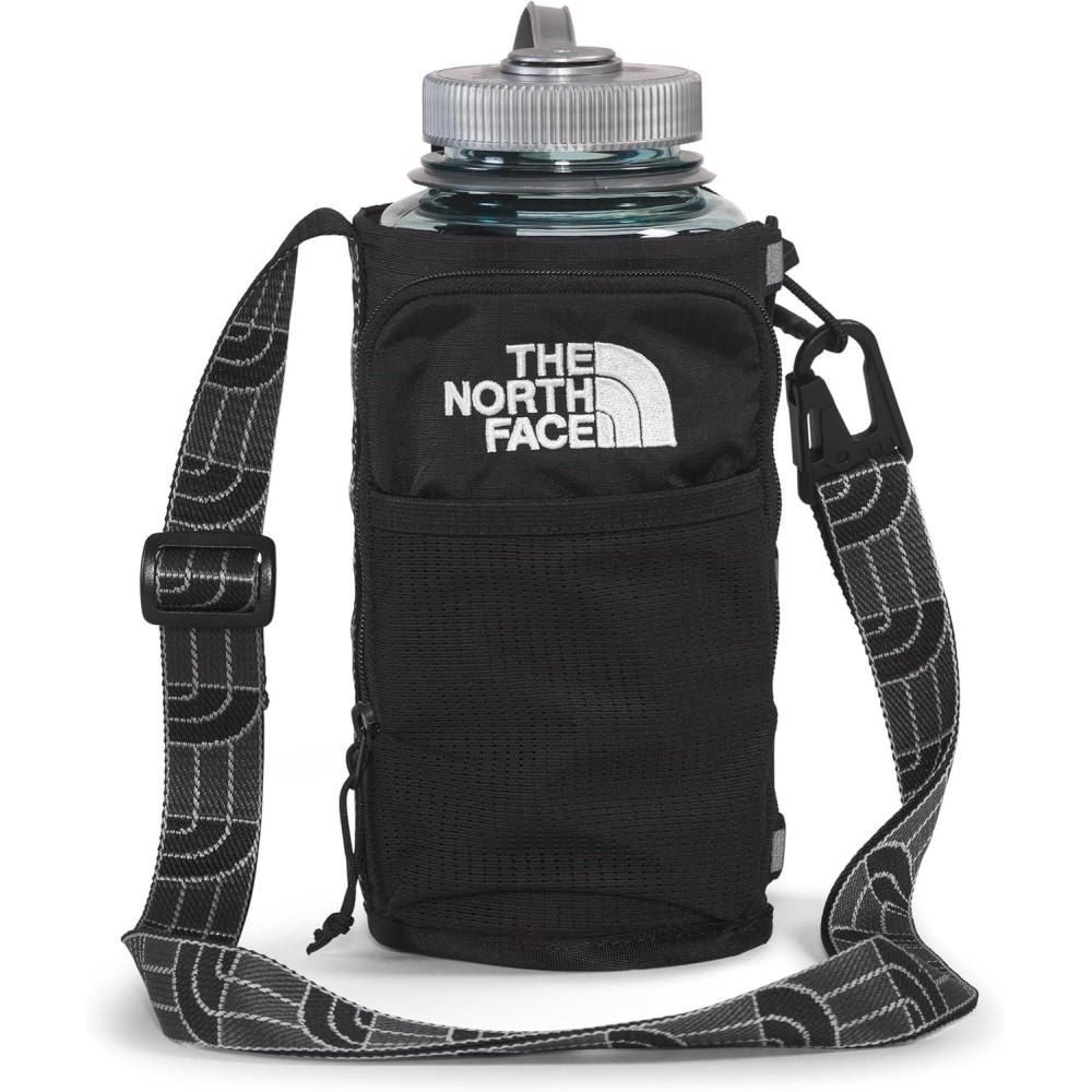 imageTHE NORTH FACE Borealis Water Bottle Holder Adjustable Strap WaterRepellent Finish External Pocket with Key HookTNF BlackTNF BlackNPF