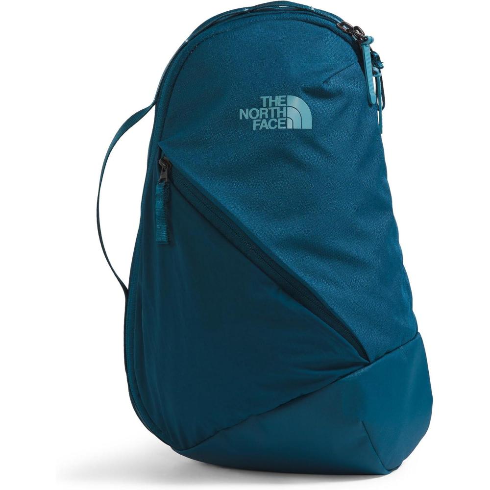 imageTHE NORTH FACE Womens Isabella SIing Slim Carry Crossbody Bag With Large Main Compartment Water RepellentMidnight Petrol Light HeatherMidnight Petrol
