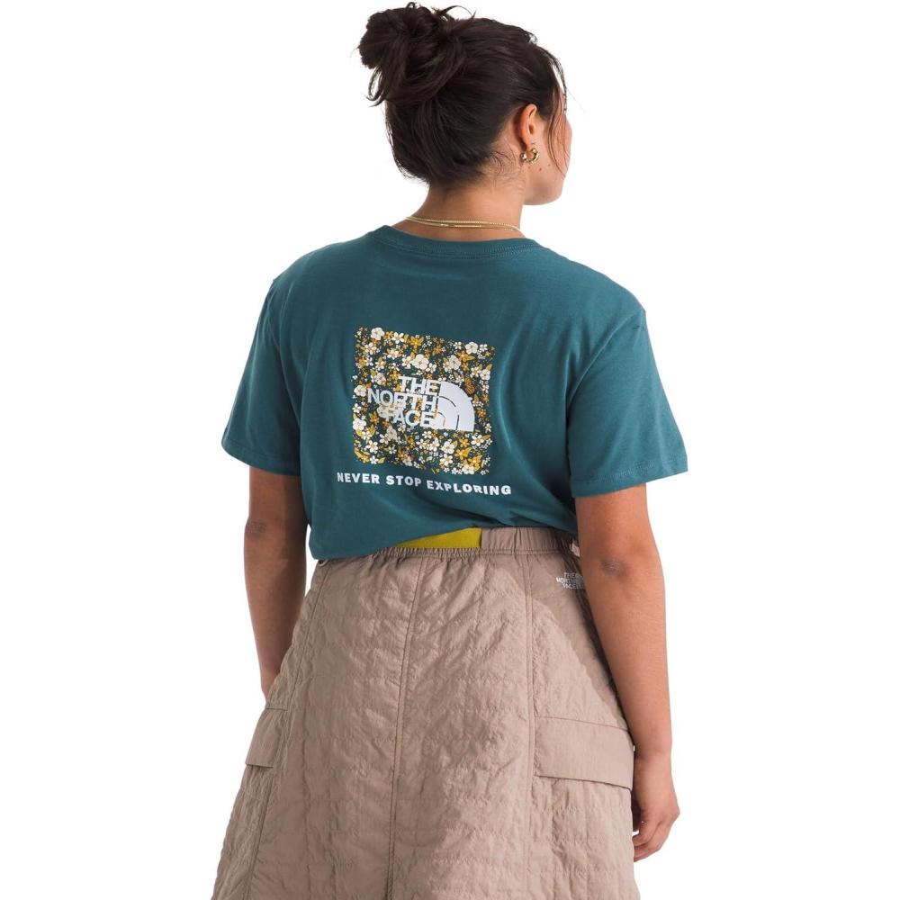imageThe North FACE Womens Evolution Floral Box NSE Short Sleeve TeeSpace