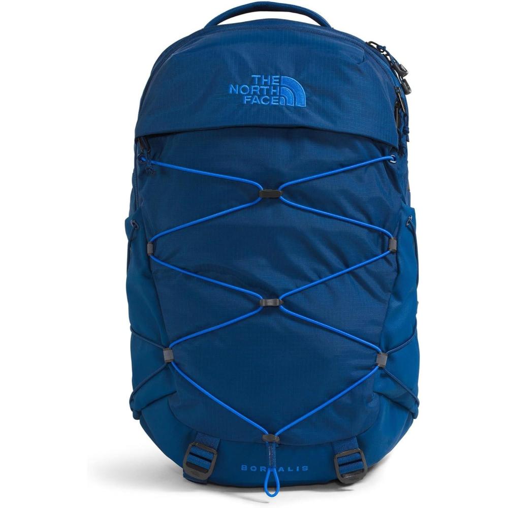 imageThe North Face Borealis Commuter Laptop Backpack Water Repellent Finish 16quot Laptop Sleeve Large Main Compartment for Everyday Carry GravelTNF BlackNPF One SizeEstate BlueHero Blue