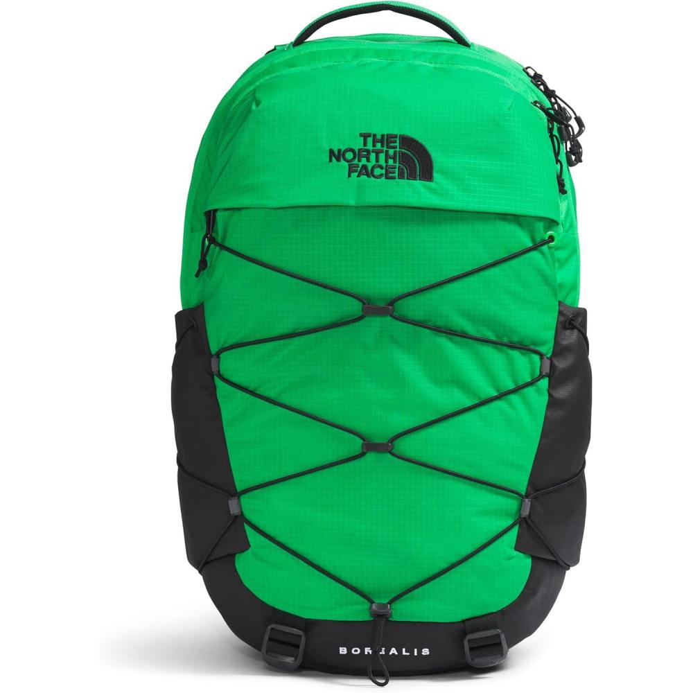 imageThe North Face Borealis Commuter Laptop Backpack Water Repellent Finish 16quot Laptop Sleeve Large Main Compartment for Everyday Carry GravelTNF BlackNPF One SizeOptic EmeraldTnf Black