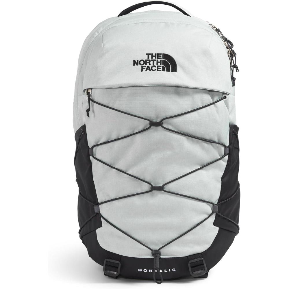imageThe North Face Borealis Commuter Laptop Backpack Water Repellent Finish 16quot Laptop Sleeve Large Main Compartment for Everyday Carry GravelTNF BlackNPF One SizeTin Grey Dark HeatherAsphalt GreyTnf Blacknpf