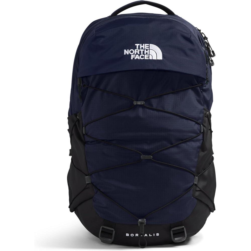 imageThe North Face Borealis Commuter Laptop Backpack Water Repellent Finish 16quot Laptop Sleeve Large Main Compartment for Everyday Carry GravelTNF BlackNPF One SizeTnf NavyTnf Blacknpf