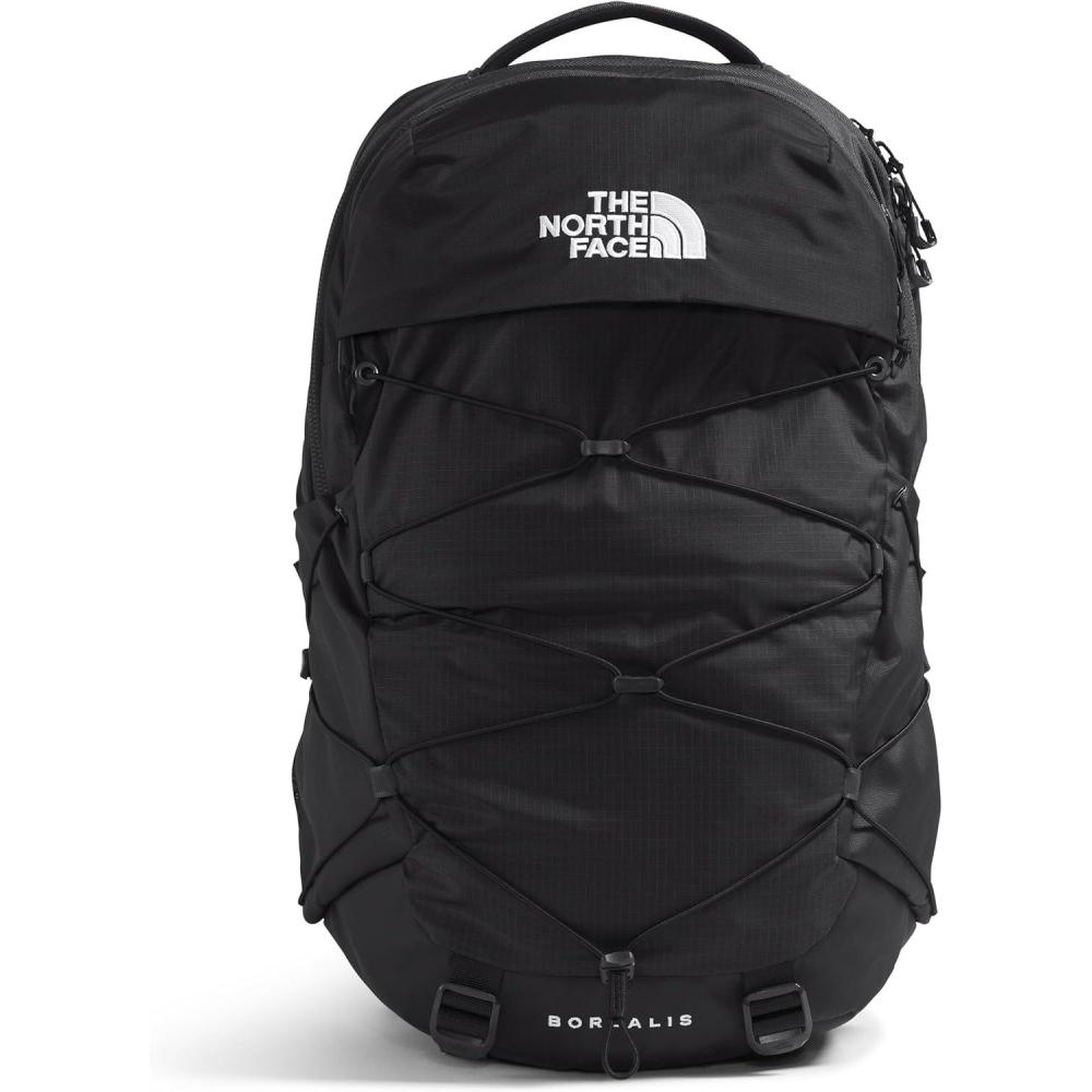 imageThe North Face Borealis Commuter Laptop Backpack Water Repellent Finish 16quot Laptop Sleeve Large Main Compartment for Everyday Carry GravelTNF BlackNPF One SizeTnf BlackTnf Blacknpf