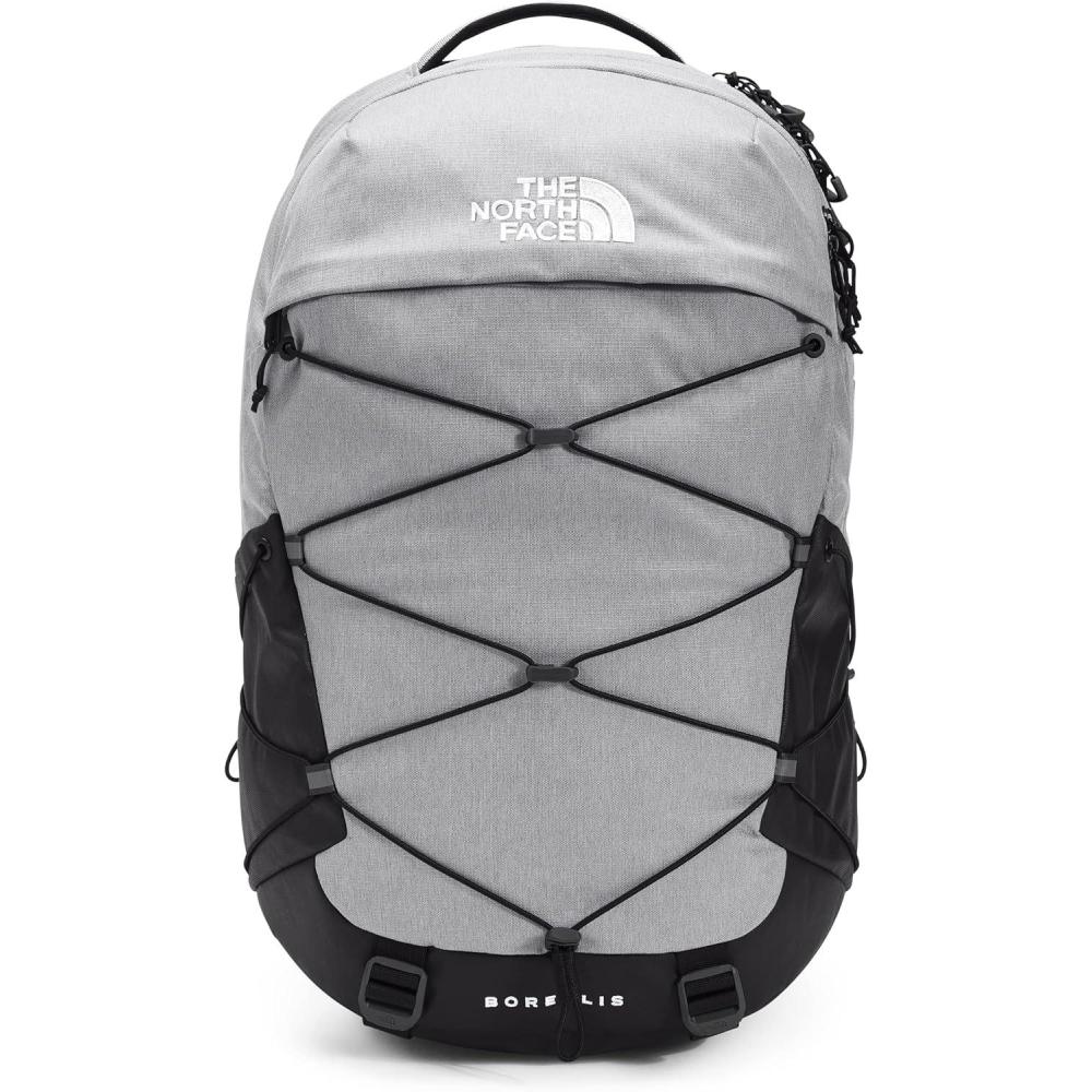 imageThe North Face Borealis Commuter Laptop Backpack Water Repellent Finish 16quot Laptop Sleeve Large Main Compartment for Everyday Carry GravelTNF BlackNPF One SizeMeld Grey Dark HeatherTnf Black