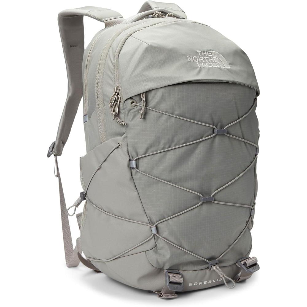 imageThe North Face Borealis Commuter Laptop Backpack Water Repellent Finish 16quot Laptop Sleeve Large Main Compartment for Everyday Carry GravelTNF BlackNPF One SizeStone SlabCalacatta