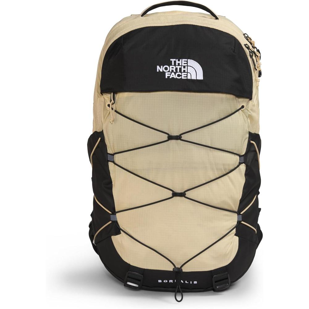 imageThe North Face Borealis Commuter Laptop Backpack Water Repellent Finish 16quot Laptop Sleeve Large Main Compartment for Everyday Carry GravelTNF BlackNPF One SizeGravelTnf Blacknpf