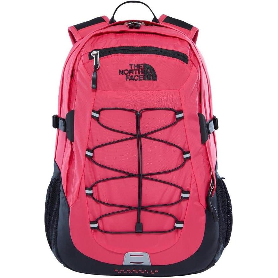 imageThe North Face Borealis Commuter Laptop Backpack Water Repellent Finish 16quot Laptop Sleeve Large Main Compartment for Everyday Carry GravelTNF BlackNPF One SizeRaspberry RedTnf Black