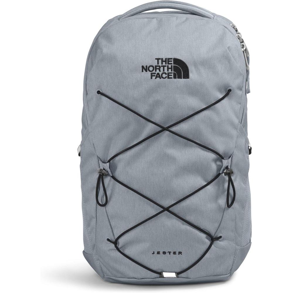 imageThe North Face Jester Everyday Laptop Backpack Commuter Daypack with Water Repellent Finish 16quot Laptop Sleeve Huge Main Compartment Khaki StoneForest Olive One SizeMid Grey Dark HeatherTnf Blacknpf