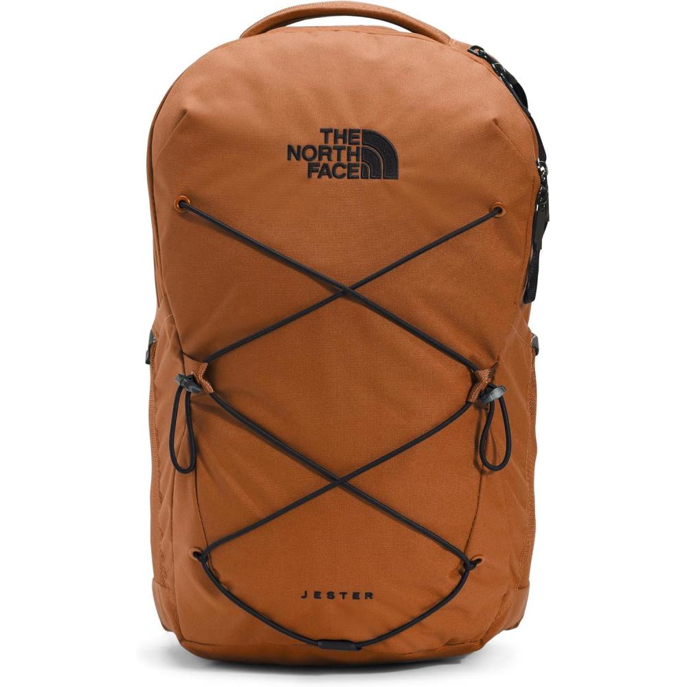 imageThe North Face Jester Everyday Laptop Backpack  Commuter Daypack with Water Repellent Finish 16quot Laptop Sleeve Huge Main Compartment Khaki StoneForest Olive One SizeLeather BrownTnf Blacknpf