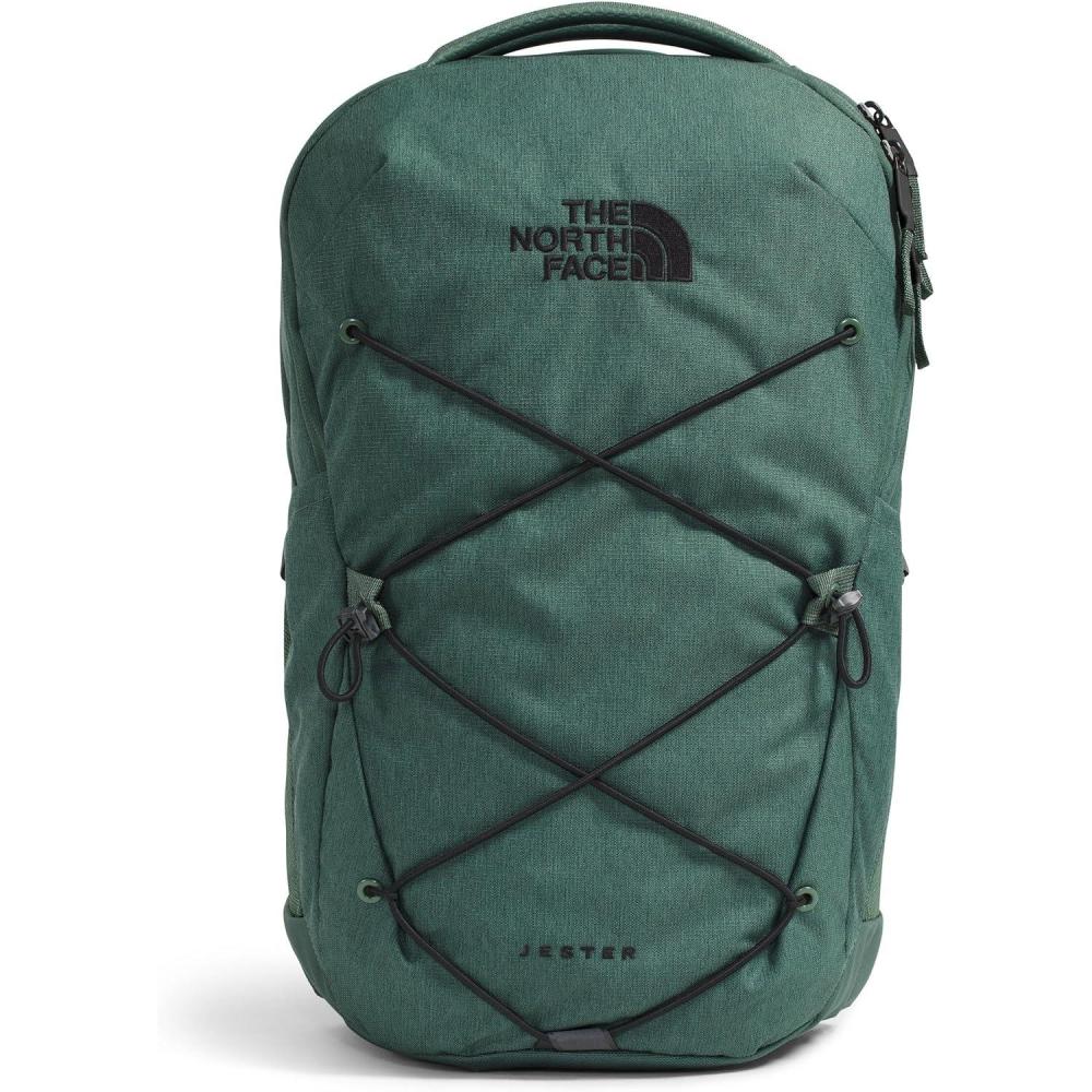imageThe North Face Jester Everyday Laptop Backpack Commuter Daypack with Water Repellent Finish 16quot Laptop Sleeve Huge Main Compartment Khaki StoneForest Olive One SizeDuck Green Dark HeatherTnf Black