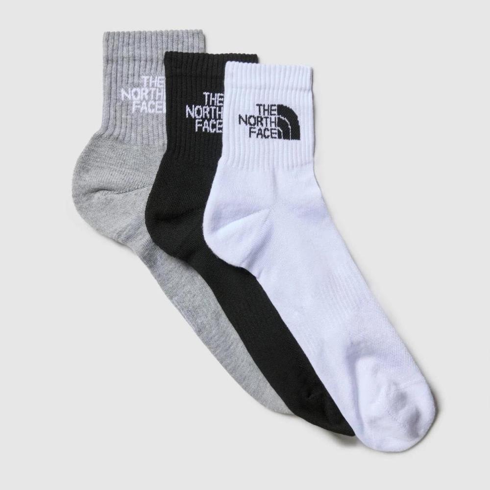 imageThe North Face Unisex Multisport Cush Quarter SockBlack Assorted
