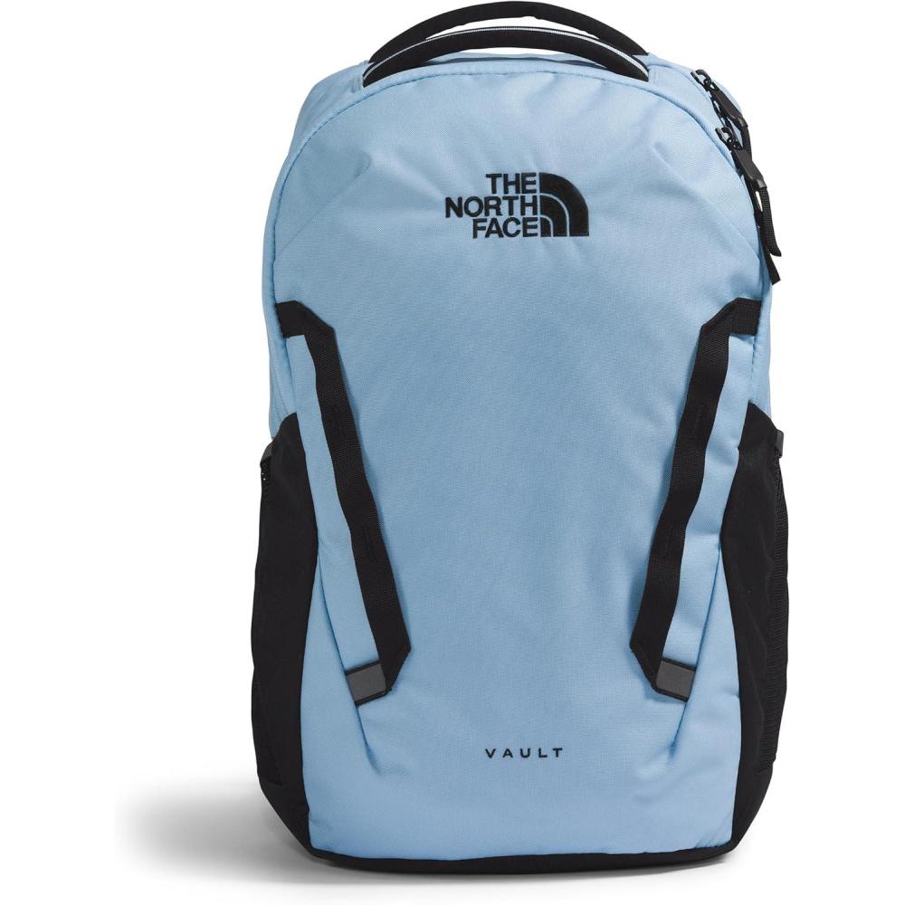 imageThe North Face Vault Everyday Laptop Backpack Commuter Travel Bag with WaterRepellent Finish Spacious Main Compartment TNF BlackNPF One SizeSteel BlueTnf Black