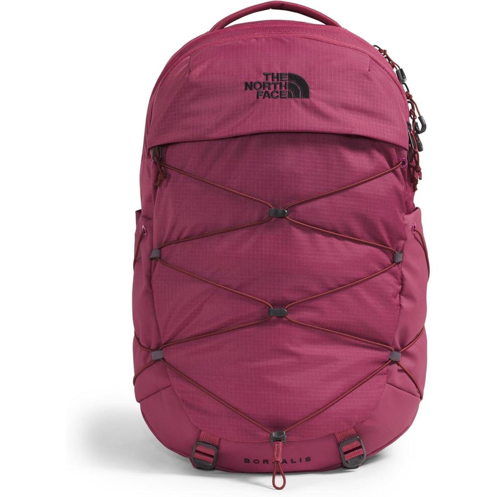 imageThe North Face Womens Borealis Commuter Laptop Backpack  Everyday Travel Bag with 16quot Laptop Sleeve WomenSpecific Fit Reflective Details TNF BlackTNF WhiteNPF One SizeCyber BerrySumac
