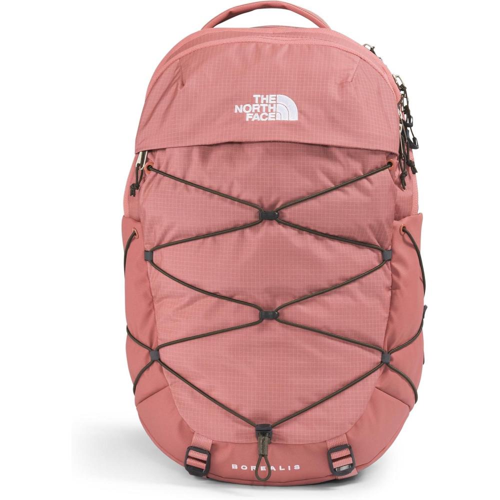 imageThe North Face Womens Borealis Commuter Laptop Backpack  Everyday Travel Bag with 16quot Laptop Sleeve WomenSpecific Fit Reflective Details TNF BlackTNF WhiteNPF One SizeLight MahoganyNew Taupe Green