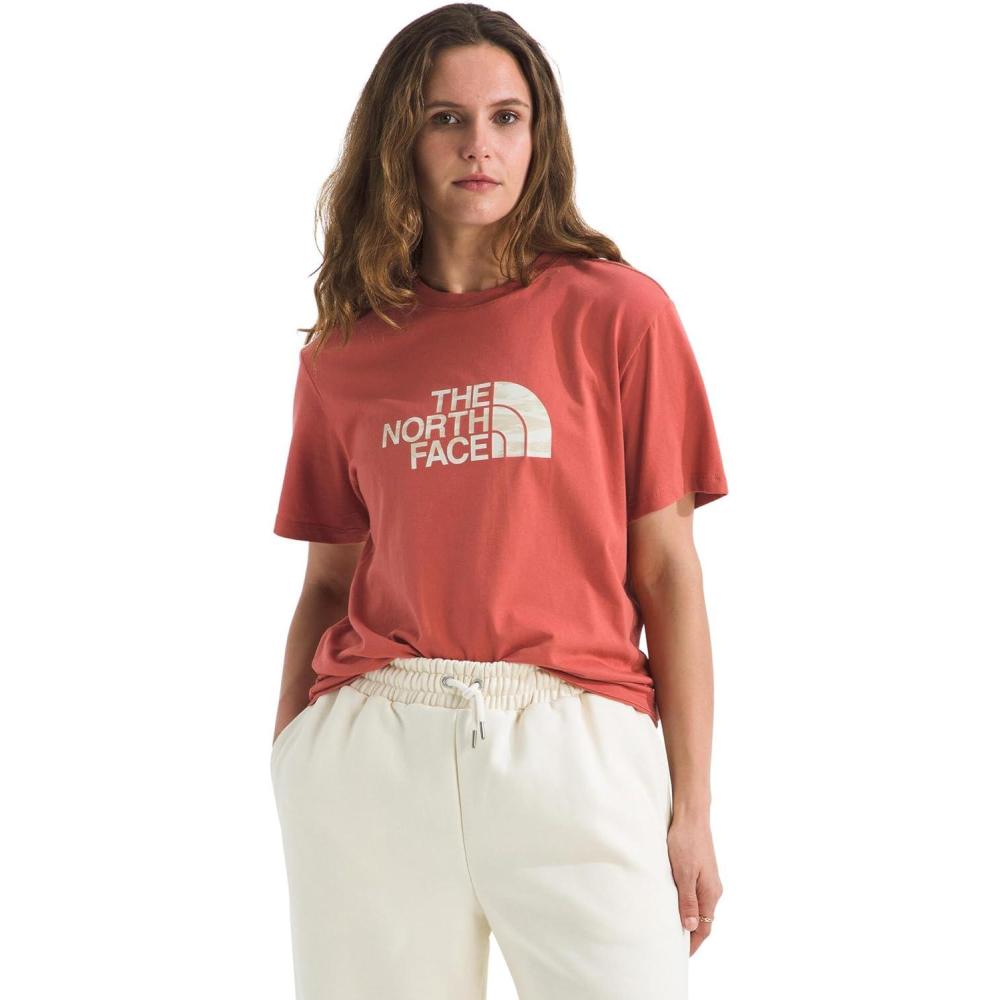 imageThe North Face Womens Evolution Edge of Light Half Dome Short Sleeve TeeMars Dust