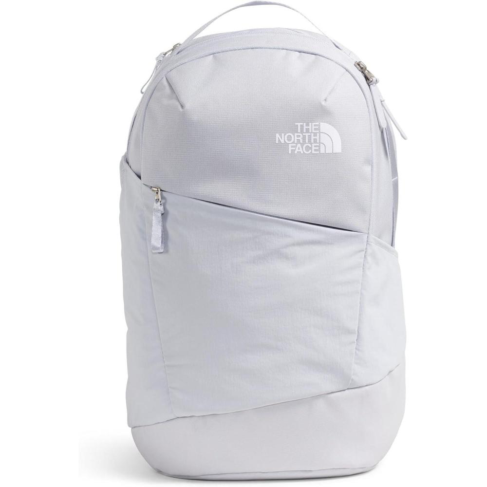 imageThe North Face Womens Isabella 30 Backpack Everyday Travel Bag with 16quot Laptop Sleeve WaterRepellent Finish WomenSpecific Fit Blue Eclipse Light HeatherTNF White One SizeMystic Haze Dark HeatherTnf White