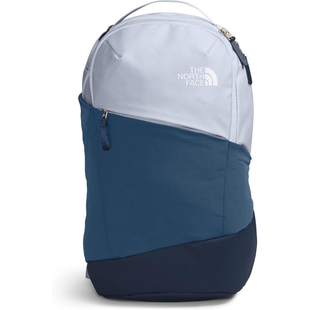 imageThe North Face Womens Isabella 30 Backpack Everyday Travel Bag with 16quot Laptop Sleeve WaterRepellent Finish WomenSpecific Fit Blue Eclipse Light HeatherTNF White One SizeDusty Periwinkle Dark HeatherShady BlueSummit Navy