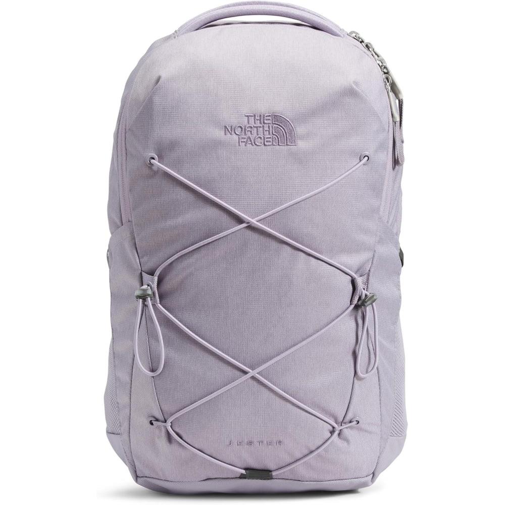 imageThe North Face Womens Jester Everyday Laptop Backpack  Commuter Travel Bag with Laptop Sleeve WaterRepellent Finish Spacious Compartment Steel Blue One SizeMinimal Grey Dark HeatherMinimal Greynpf