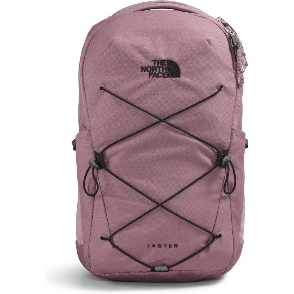 imageThe North Face Womens Jester Everyday Laptop Backpack Commuter Travel Bag with Laptop Sleeve WaterRepellent Finish Spacious Compartment Steel Blue One SizeFawn GreyTnf Black