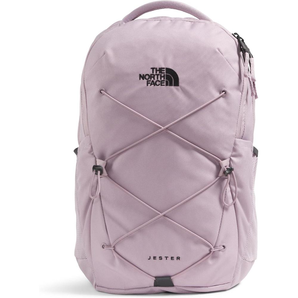 imageThe North Face Womens Jester Everyday Laptop Backpack Commuter Travel Bag with Laptop Sleeve WaterRepellent Finish Spacious Compartment Steel Blue One SizeAshen PurpleTnf Black