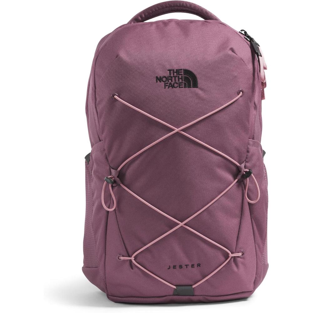 imageThe North Face Womens Jester Everyday Laptop Backpack  Commuter Travel Bag with Laptop Sleeve WaterRepellent Finish Spacious Compartment Steel Blue One SizeMidnight MauveMauve