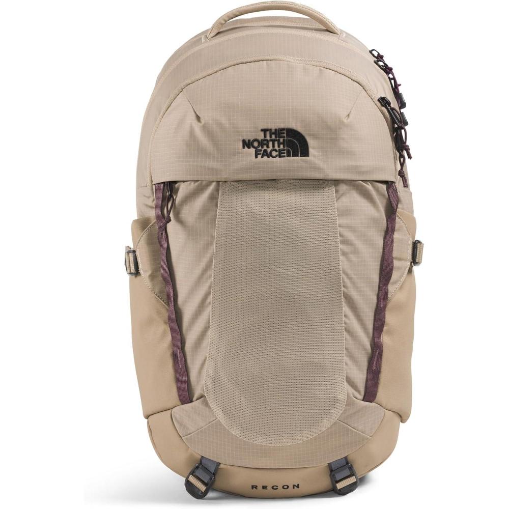 imageThe North Face Womens Recon Everyday Laptop Backpack  Commuter Travel Bag with 16quot Laptop Sleeve WaterRepellent Finish WomenSpecific Fit Blue Eclipse Light HeatherBlue Eclipse One SizeMushroom GreyTawny Quartz