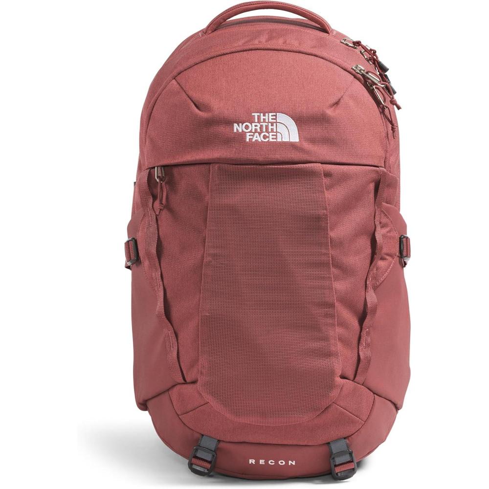 imageThe North Face Womens Recon Everyday Laptop Backpack Commuter Travel Bag with 16quot Laptop Sleeve WaterRepellent Finish WomenSpecific Fit Blue Eclipse Light HeatherBlue Eclipse One SizeCanyon Dust Dark Heather