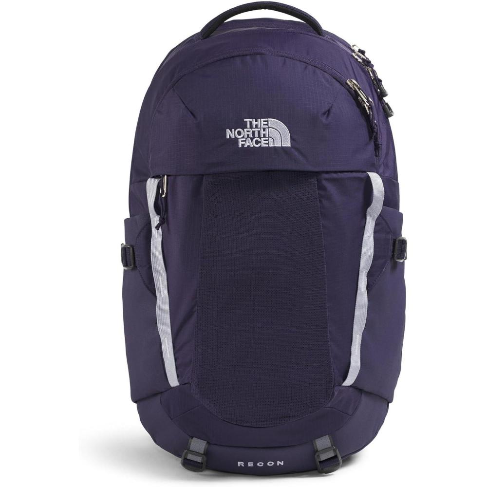 imageThe North Face Womens Recon Everyday Laptop Backpack Commuter Travel Bag with 16quot Laptop Sleeve WaterRepellent Finish WomenSpecific Fit Blue Eclipse Light HeatherBlue Eclipse One SizeEternal PurpleBlue Flax