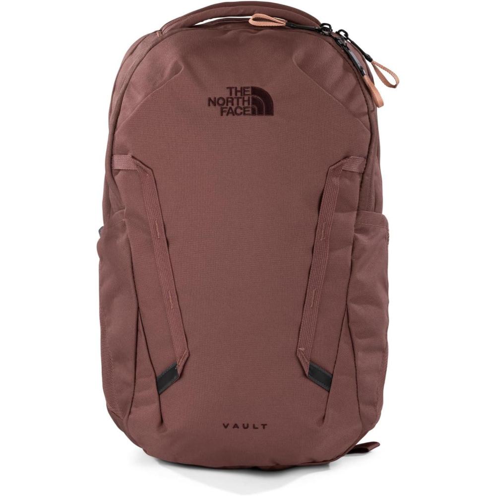 imageThe North Face Womens Vault Everyday Laptop Backpack Commuter Travel Bag with WaterRepellent Finish Spacious Main Compartment Slate MossWhite Dune One SizeMarron PurplePink Clay Npf