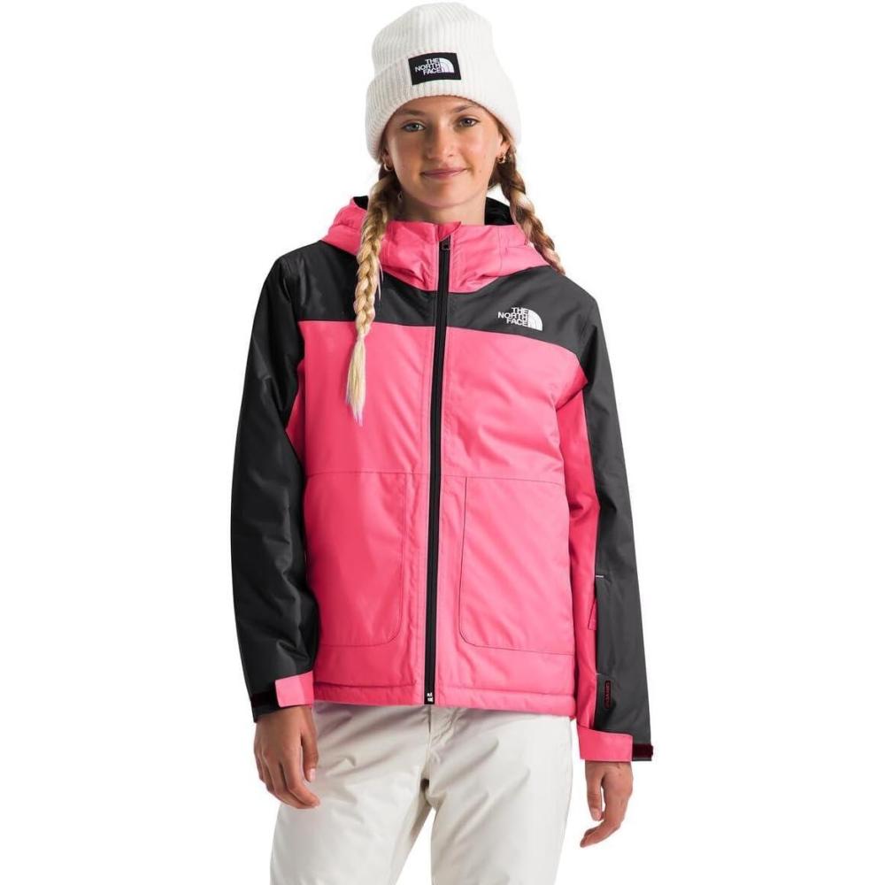 imageThe North Face girls Freedom Insulated Jacket Little KidBig KidRadiant Poppy