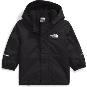 THE NORTH FACE Baby Warm Antora Rain Jacket | Windproof & Waterproof Rain Coat, Adjustable 3-piece Hood(Tnf Black)