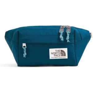 THE NORTH FACE Berkeley Lumbar Bag | Water-repellent Fanny Pack for Men & Women, External Pocket & Adjustable Strap(Midnight Petrol/Algae Blue)