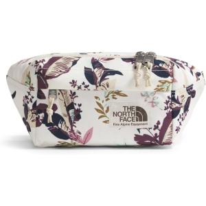 THE NORTH FACE Berkeley Lumbar Bag | Water-repellent Fanny Pack for Men & Women, External Pocket & Adjustable Strap(White Dune Leaf Toss Print)