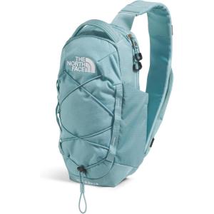 THE NORTH FACE Borealis SIing Bag | Crossbody Adjustable Strap, Water Repellent Finish, Multiple Compartments, Tablet Sleeve(Blue Eclipse Light Heather/Blue Eclipse)