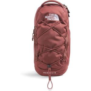 THE NORTH FACE Borealis SIing Bag | Crossbody Adjustable Strap, Water Repellent Finish, Multiple Compartments, Tablet Sleeve(Canyon Dust Dark Heather)