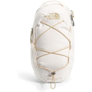THE NORTH FACE Borealis SIing Bag | Crossbody Adjustable Strap, Water Repellent Finish, Multiple Compartments, Tablet Sleeve(Gardenia White Dark Heather/Gravel-npf)