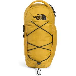 THE NORTH FACE Borealis SIing Bag | Crossbody Adjustable Strap, Water Repellent Finish, Multiple Compartments, Tablet Sleeve(Mineral Gold/Tnf Black)