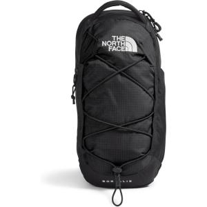 THE NORTH FACE Borealis SIing Bag | Crossbody Adjustable Strap, Water Repellent Finish, Multiple Compartments, Tablet Sleeve(Tnf Black/Tnf White-npf)