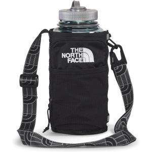 THE NORTH FACE Borealis Water Bottle Holder | Adjustable Strap, Water-Repellent Finish, External Pocket with Key Hook(TNF Black/TNF Black-NPF)