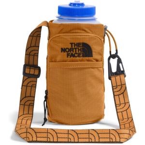 THE NORTH FACE Borealis Water Bottle Holder | Adjustable Strap, Water-Repellent Finish, External Pocket with Key Hook(Timber Tan)