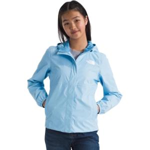 THE NORTH FACE Girls’ Antora Rain Jacket | Waterproof, Breathable, 3-piece Hood, Secure Zip Hand Pocket(Cornflower)