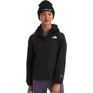 THE NORTH FACE Girls’ Antora Rain Jacket | Waterproof, Breathable, 3-piece Hood, Secure Zip Hand Pocket(Tnf Black)