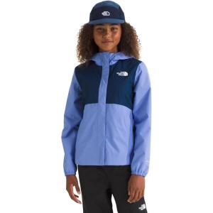 THE NORTH FACE Girls’ Antora Rain Jacket | Waterproof, Breathable, 3-piece Hood, Secure Zip Hand Pocket(Virtual Blue)