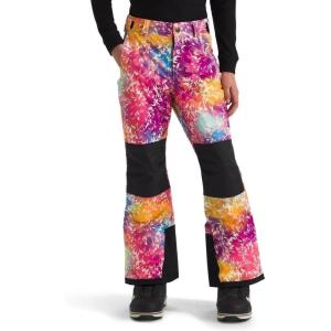 THE NORTH FACE Girls’ Freedom Insulated Pant(Radiant Poppy Blowing Wind Print)
