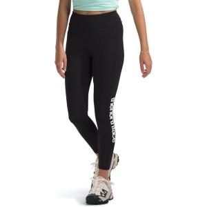 THE NORTH FACE Girls Never Stop Tights | Athletic Leggings for Kids, Moisture Wicking Fabric, Media Pocket, Wide Waistband(Tnf Black)