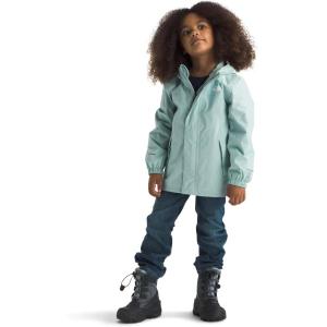 THE NORTH FACE Kids’ Antora Rain Jacket | Waterproof, Breathable, 3-piece Hood, Secure Zip Hand Pocket(Muted Pine)