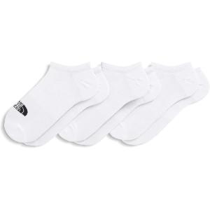 THE NORTH FACE Multisport Invisible Sock | 3-pack, Breathable No Show Socks for Men & Women, Light Cushion & Ribbed Cuff(Tnf White)