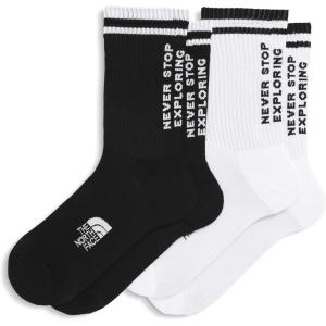THE NORTH FACE Unisex Everyday Nse Crew Sock(Tnf Black/Tnf White)